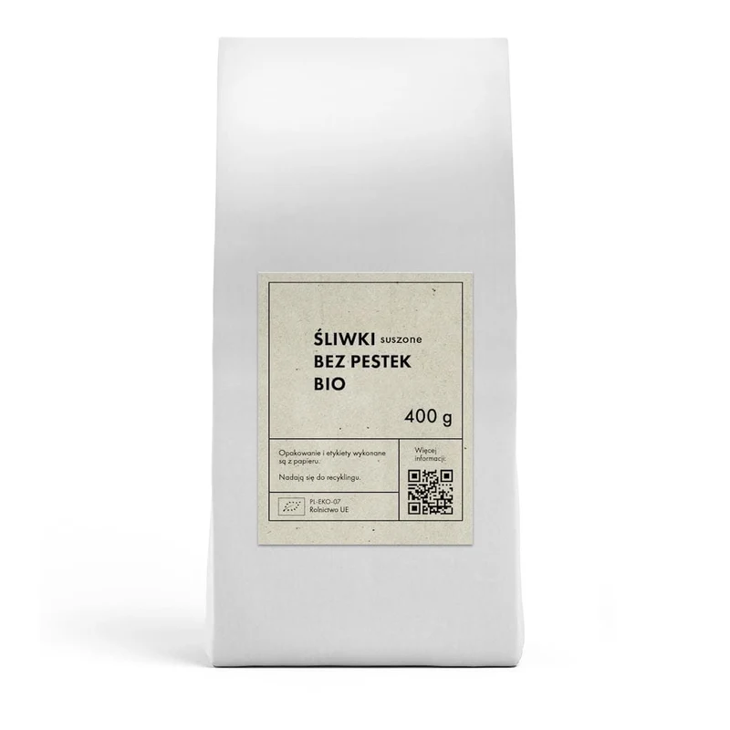 BIO-GETROCKNETE PFLAUMEN 400 g - THE PLANET