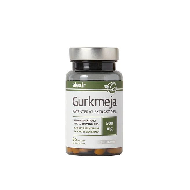 Gurkmeja 500 mg 60 tabletter