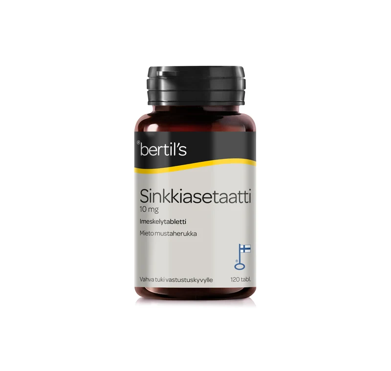 Bertils Zn Zinkacetat 120 tbl.