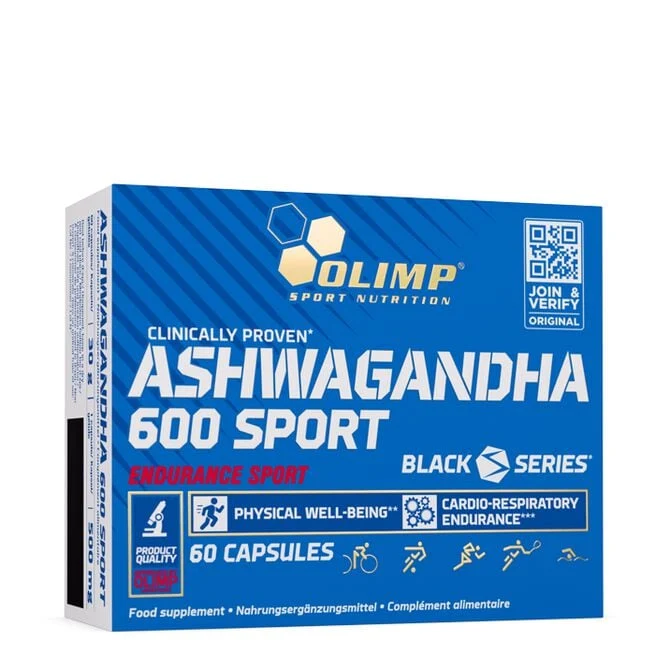 Ashwagandha 600 Sport 60 Kapslar