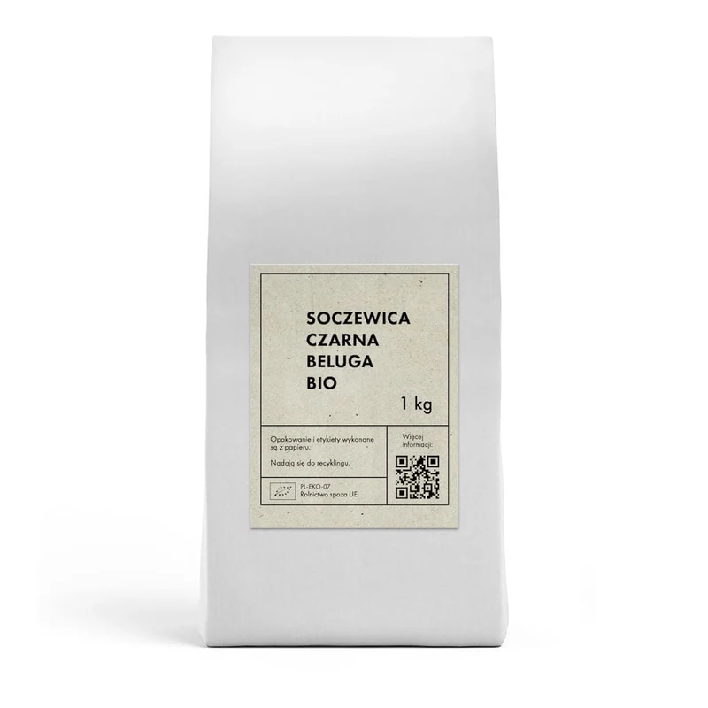 Bio-Schwarze Beluga-Linsen 1 kg - The Planet