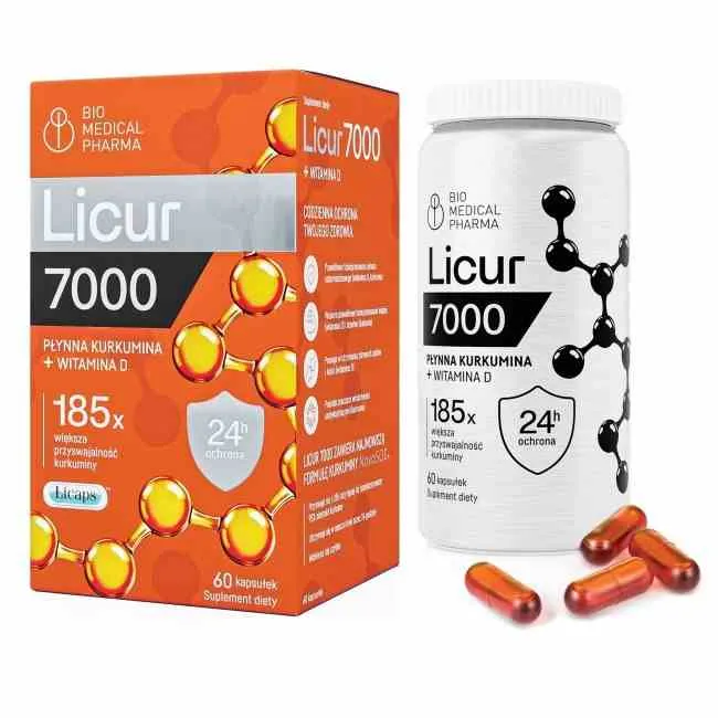 Bio Medical Pharma Licur7000 + Vitamin D 60 Kapseln