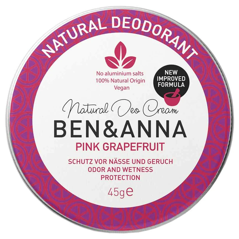Ben & Anna Deodorant utan aluminium Pink Grapefruit 45g
