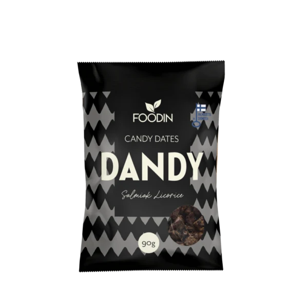 Foodin - Dandy Candy dadlar Salmiak Lakrits 90g