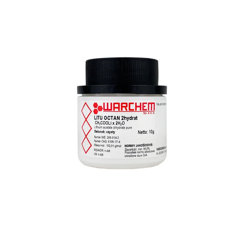 LITHIUMACETAT 2hydrat - rein 10g WARCHEM