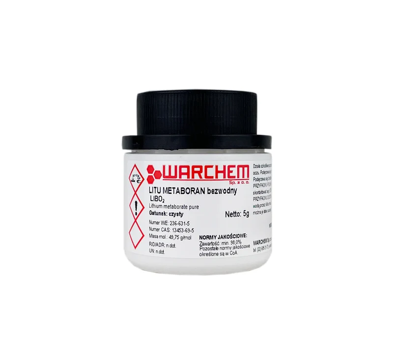 LITHIUMMETABORAT wasserfrei - rein 5g WARCHEM