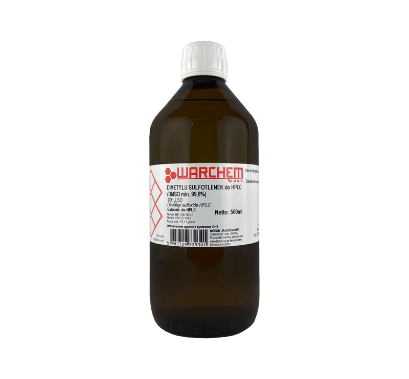 DIMETHYLSULPHOXID (DMSO) 99,8 % - für HPLC 500 ml WARCHEM