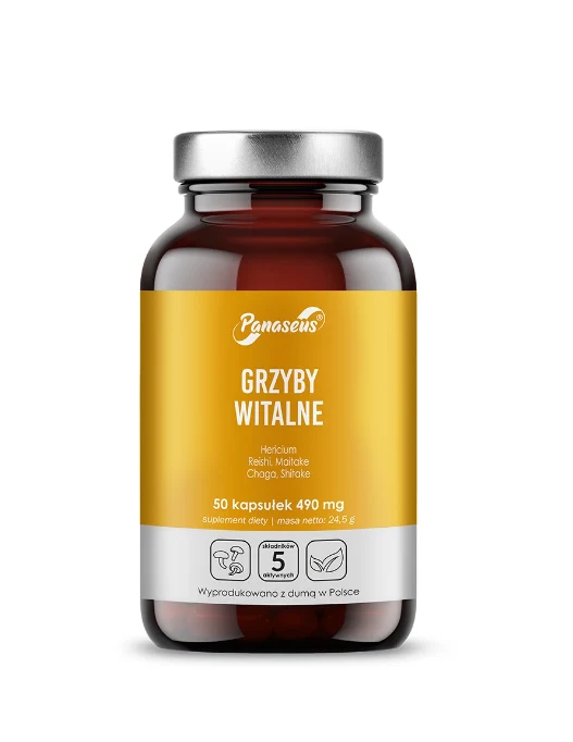 PANASEUS Vitalpilze (50 Kapseln)