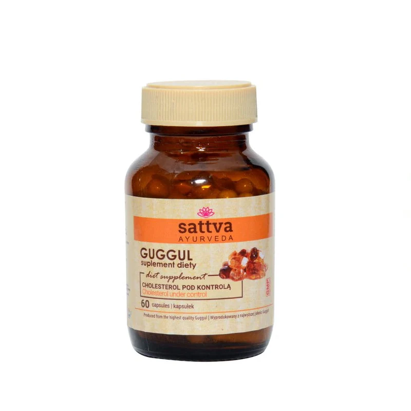 GUGGUL FÜR CHOLESTERIN-KONTROLLE 60 KAPSELN - SATTVA (LEBENSMITTEL)