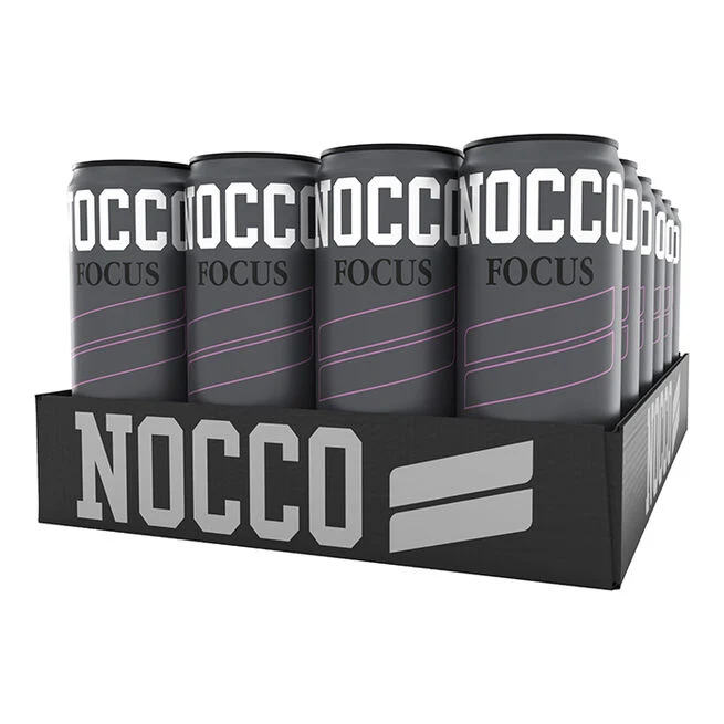 24 st NOCCO FOCUS Flak 330 ml