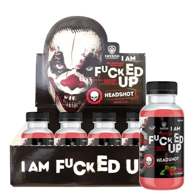16 x F-cked Up PWO Shot 100 ml