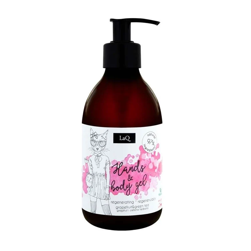 LaQ Grapefruit & Green Tea Hand- och kroppstvål 300ml
