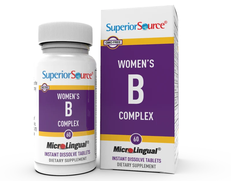 Women´s B Complex with B-12 1,000ug 60tbl.