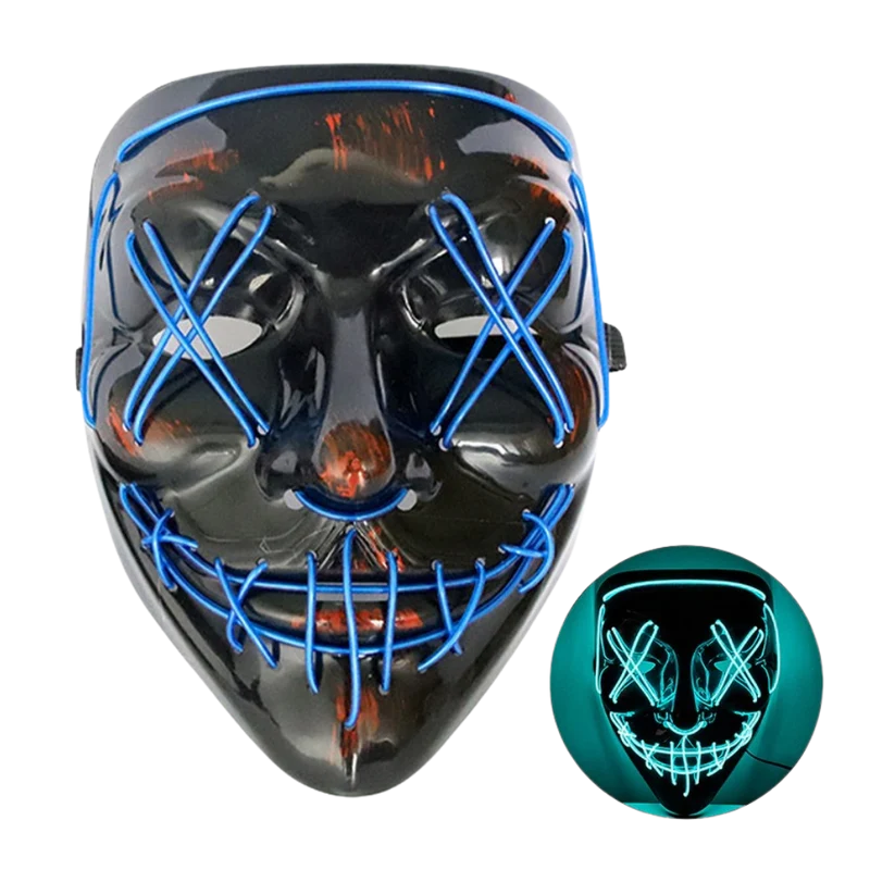 Neon LED-mask