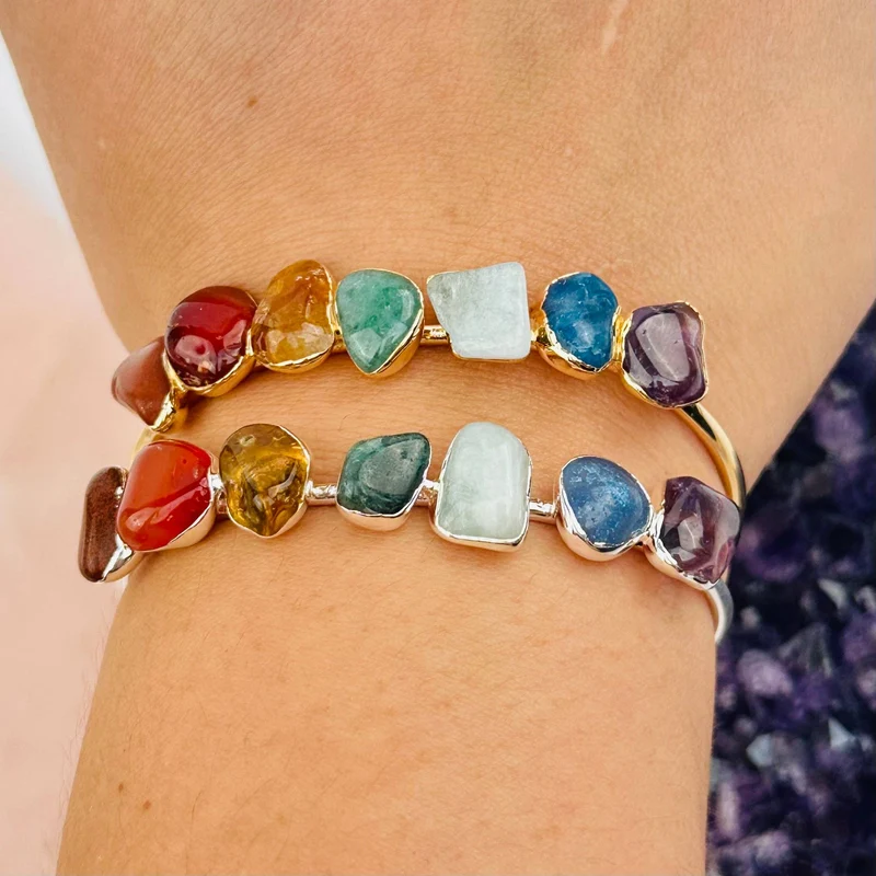 7 Chakra Kristallarmband