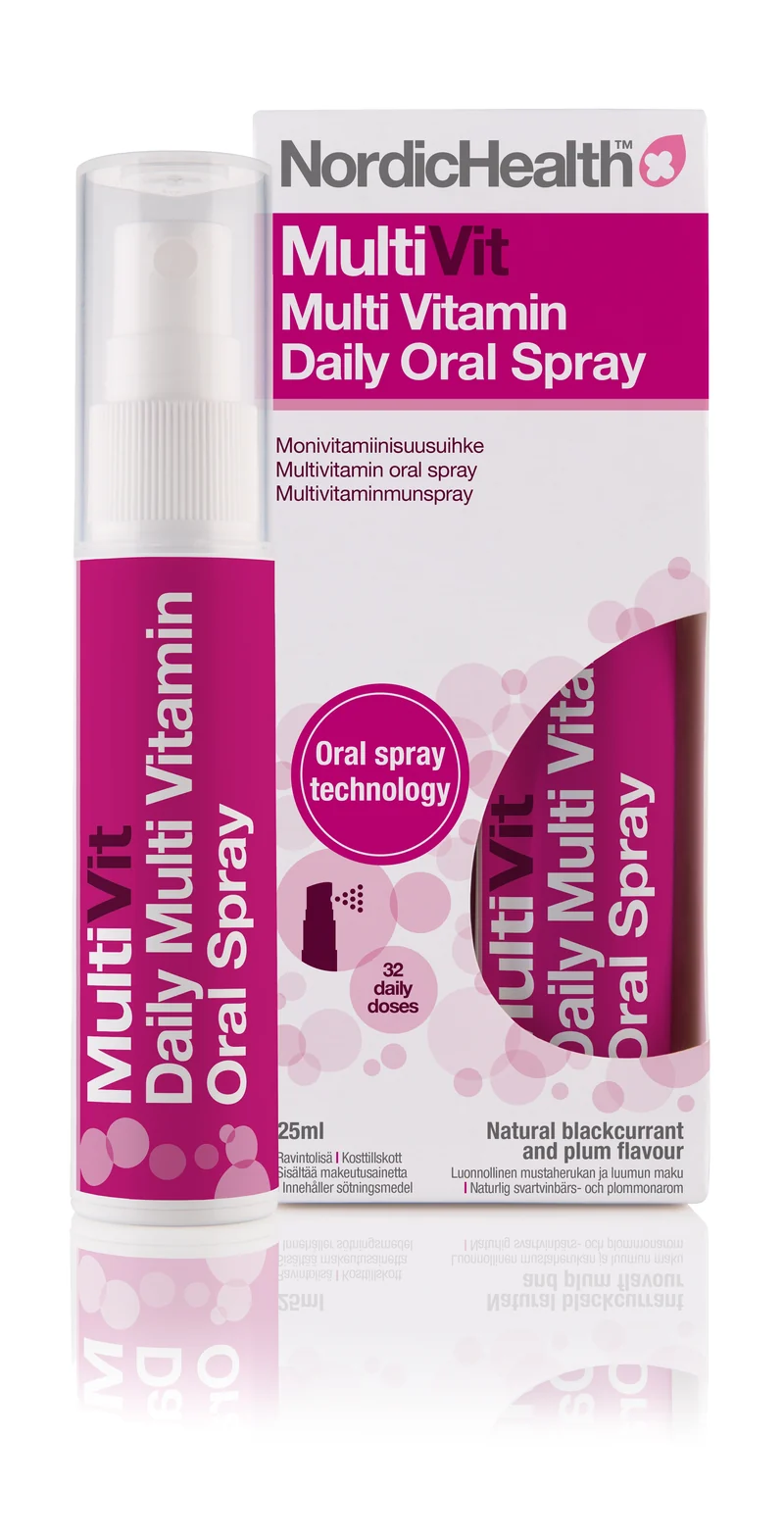 MultiVit Multivitaminspray, 25 ml
