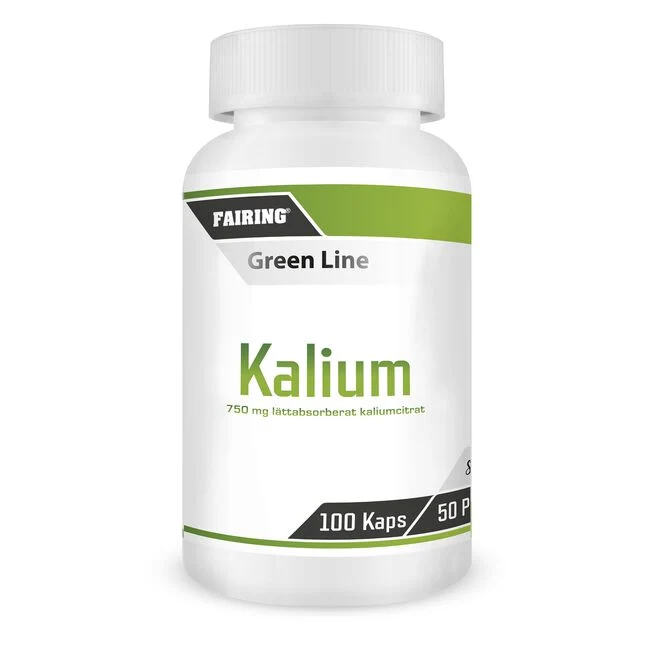 Kalium 100 Kapslar