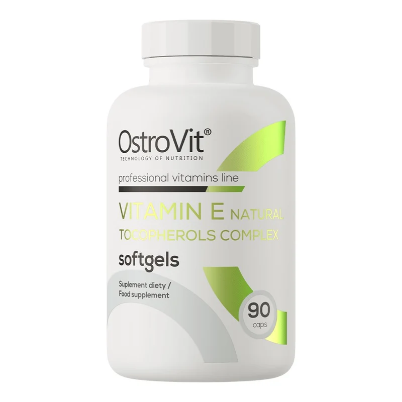OstroVit Vitamin E Natürlicher Tocopherol-Komplex 90 Kapseln