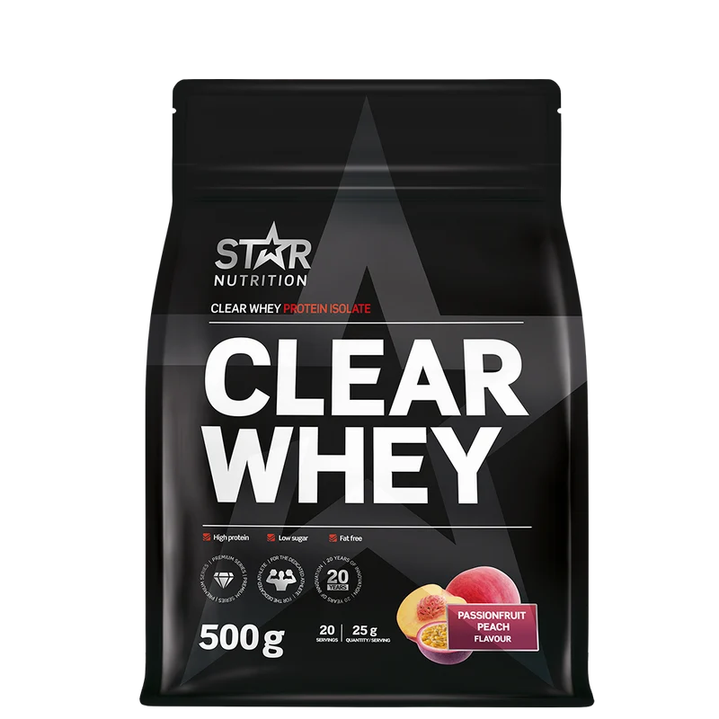 Clear Whey Vassleprotein 500 g