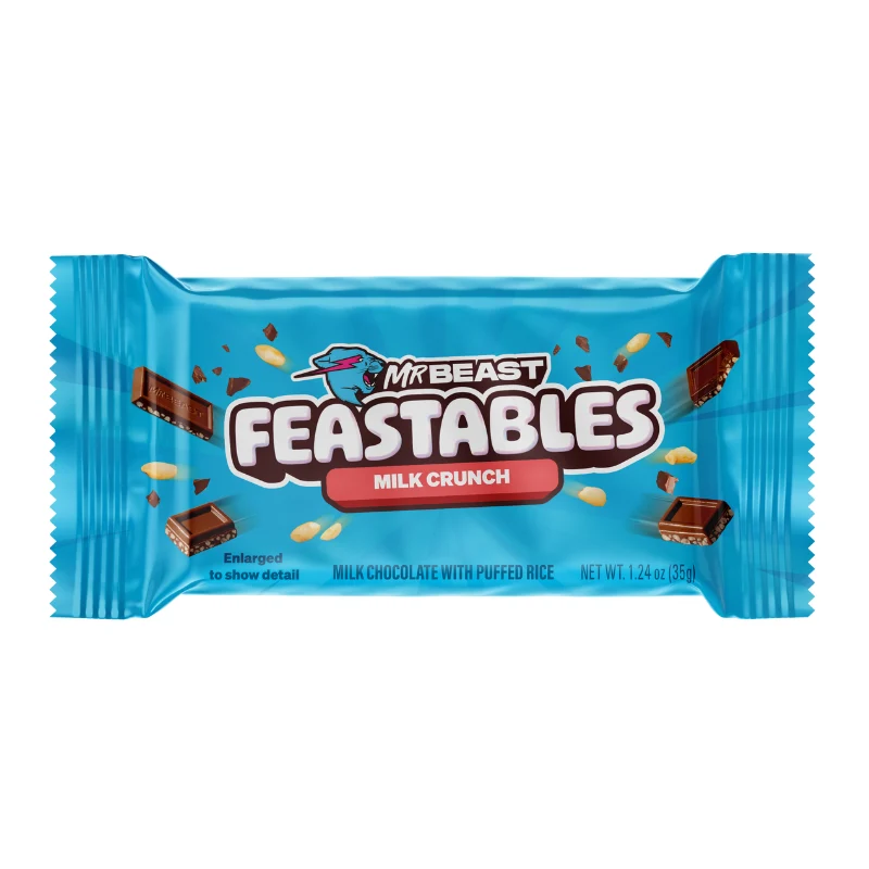 MrBeast Feastables Milk Chocolate Crunch 35 g