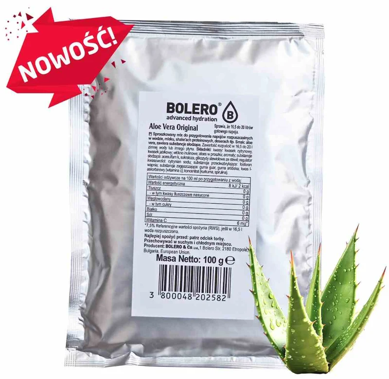 Bolero Tasche Aloe Vera Original 100g