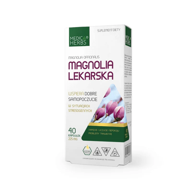 MEDICA HERBS Magnolia Lekarska 225mg, 40 Kapseln.