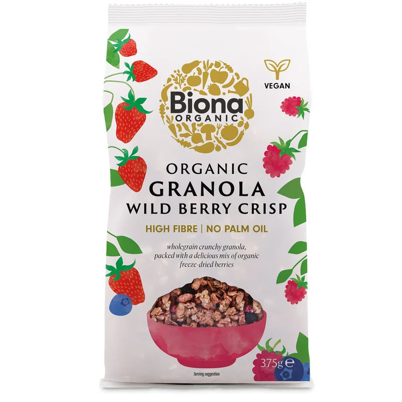 Vilda bär granola, 375 g