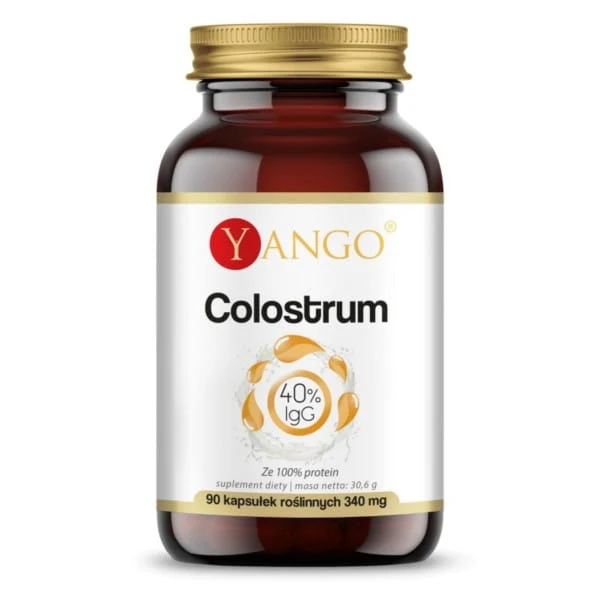Yango Colostrum mit 100% Protein 340 mg 90 cap.