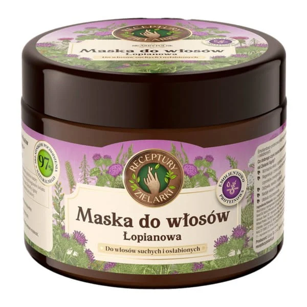 Klette Haarmaske 300 ml Kräuterrezepte