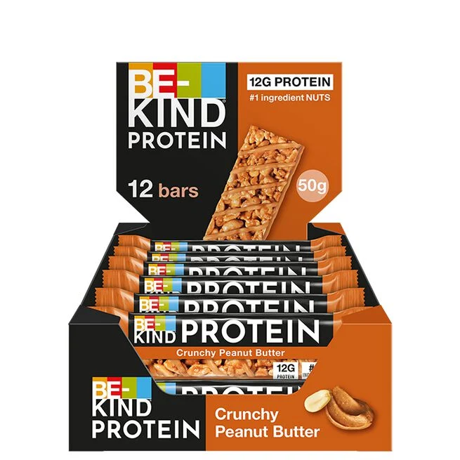 12 x Protein Bar 50 g Crunchy Jordnötssmör