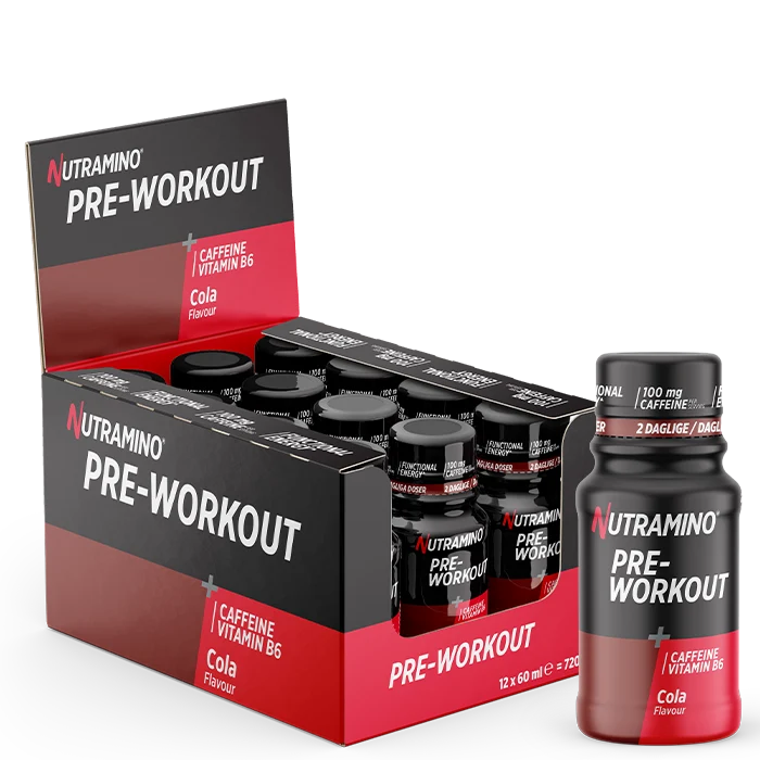 12 x Nutramino PWO Shot, 60 ml