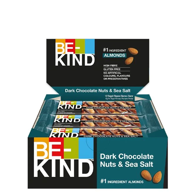 12 x Core Bar 40 g Mörk Choklad Nötter & Havssalt