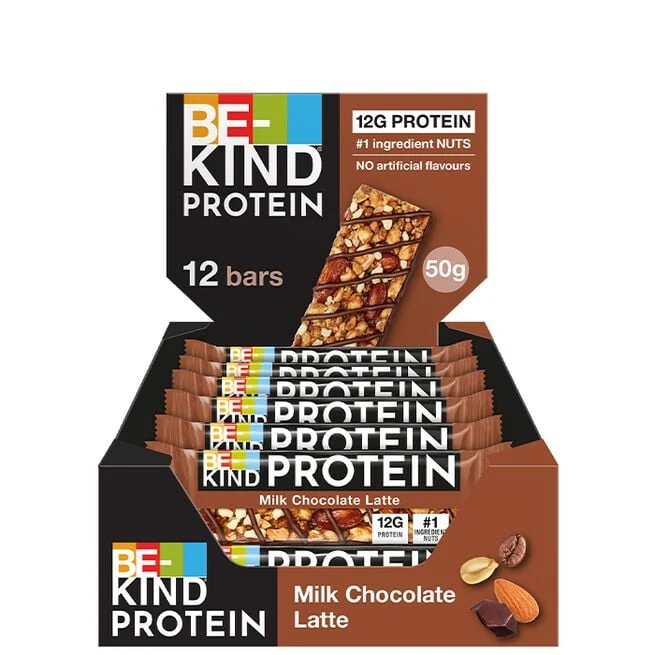 12 x BeKind Protein Bar 50 g Choc Latte