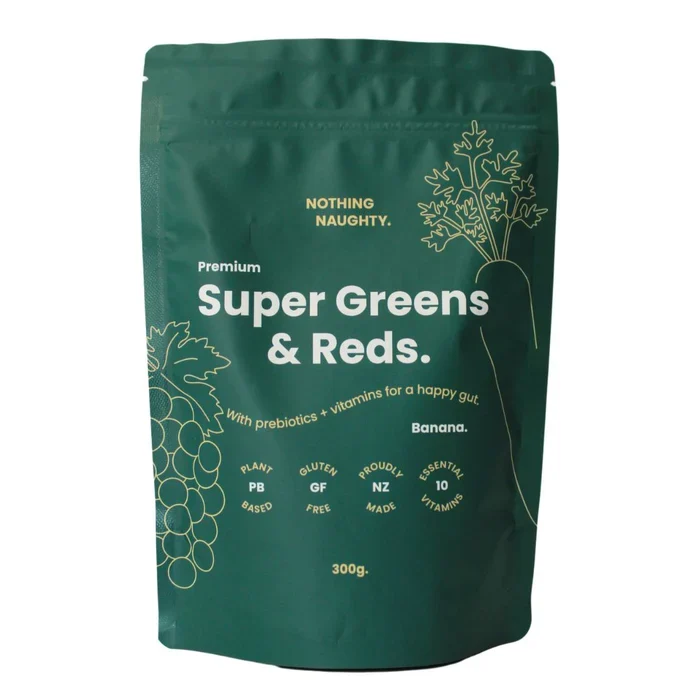 NN Sup Grn & Reds Banana Flav 300g