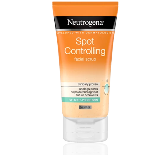 Neutrogena Spot controlling facial scrub 150ml