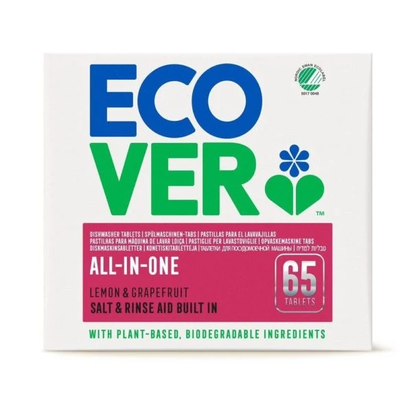 Ecover Dismaskinstablett All-in-One 65st.