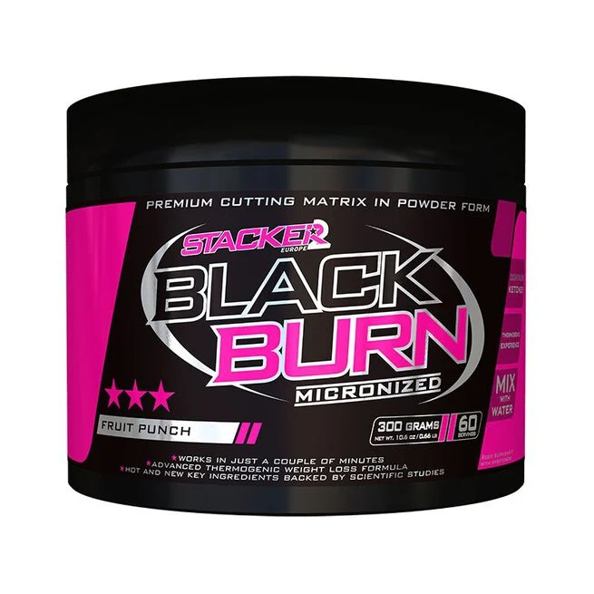Black Burn Micronized Fettförbrännare Fruit Punch 300 g