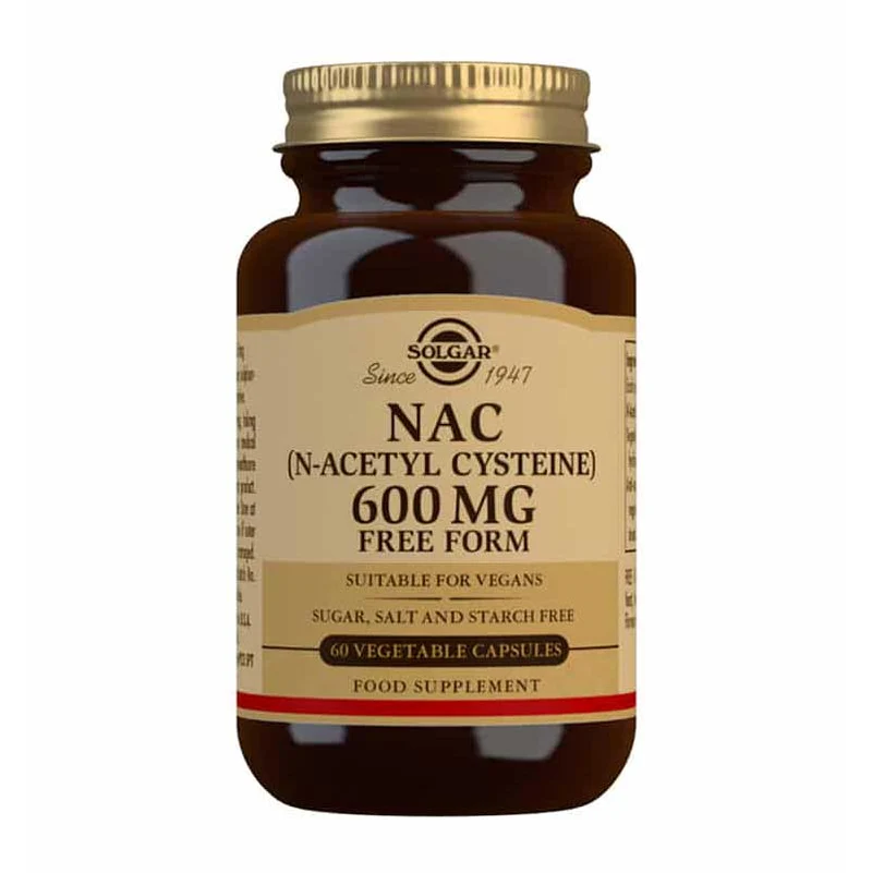NAC (N-Acetyl-L-Cysteine), 600 mg