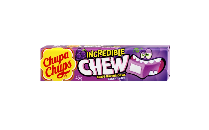 Chupa Chups Incredible Chew Grape45g