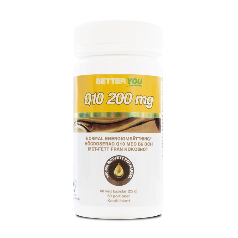 Q10 200mg - 60 kapslar