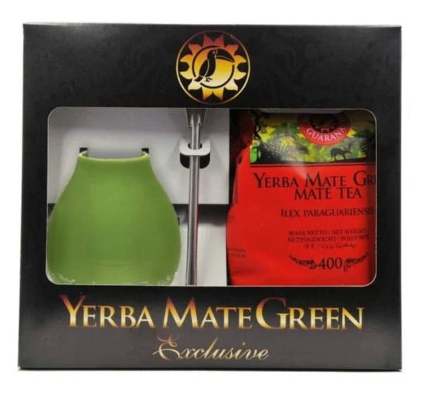 Yerba Mate Grün Exklusiv Energie-Set