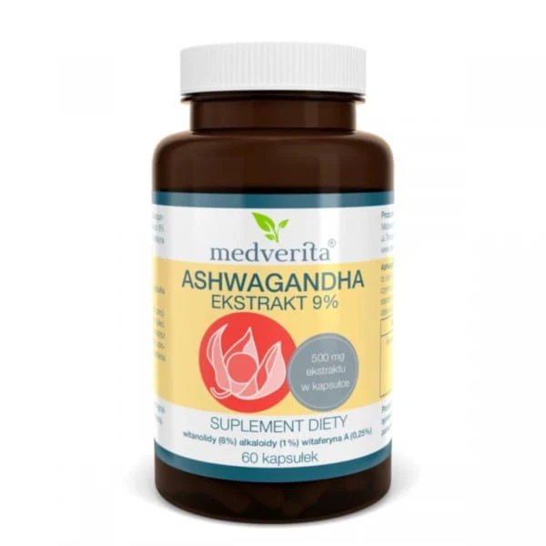 Medverita Ashwagandha-Extrakt 9% 60 k
