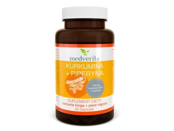 Medverita Curcumin Piperin 60 K