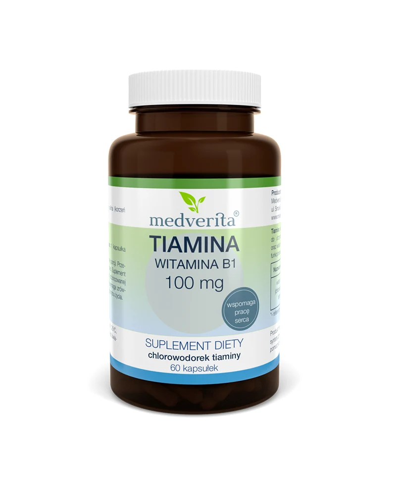 Medverita Thiamin (Vit. B1) 100 mg 120 Kapseln