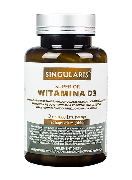Singularis Superior Vitamin D3 2000 iu 60 Weichkapseln
