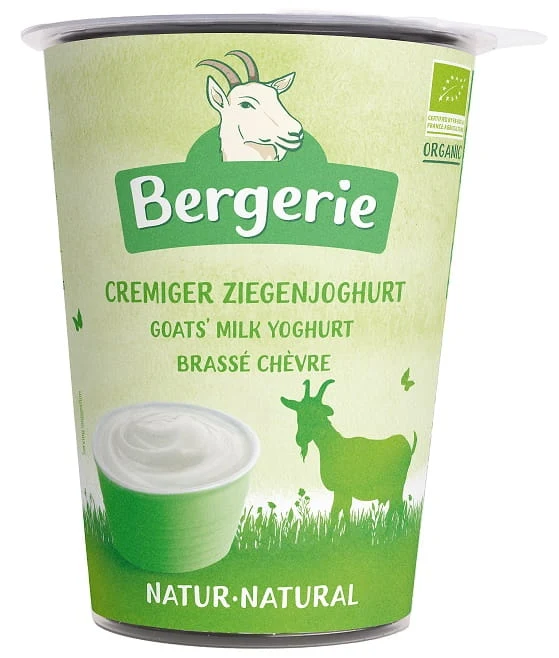 NATÜRLICHER ZIEGENJOGURT BIO 400 g - BERGERIE