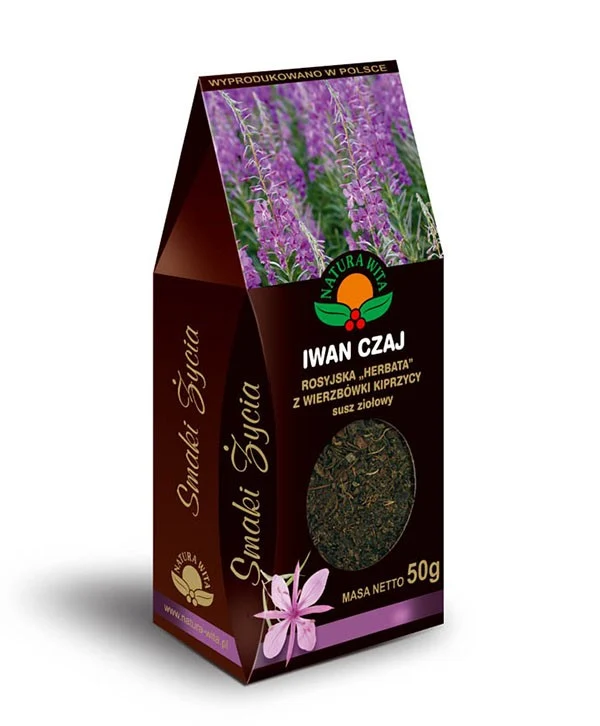 NATURA-WITA Iwan Czaj 50g - Tee aus der Weidenheilpflanze Kiprzyca