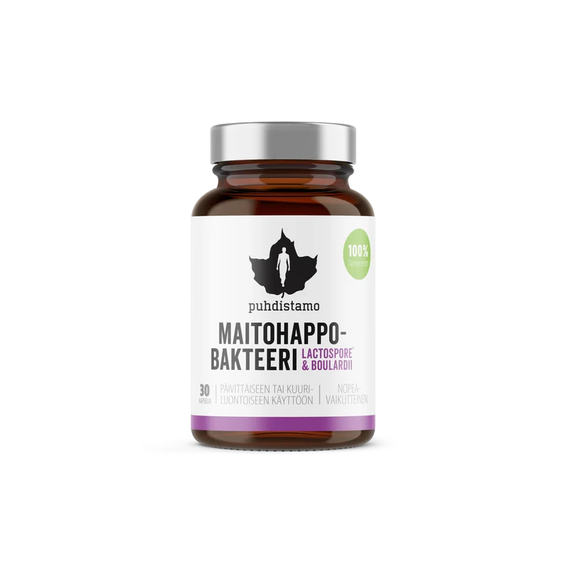 LactoSpore® & Boulardii, mjölksyrabakterier 30 st.