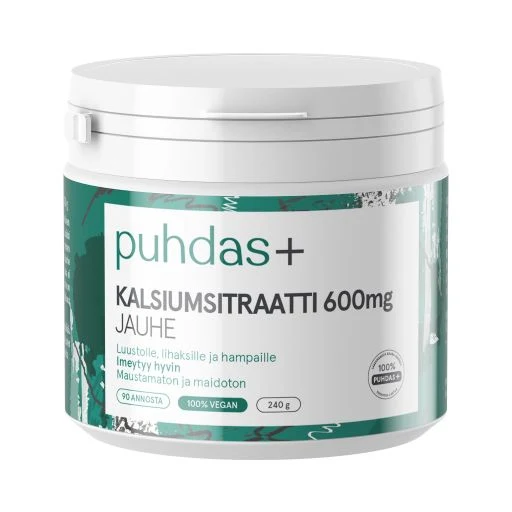 Kalciumcitrat, 600 mg, 240 g