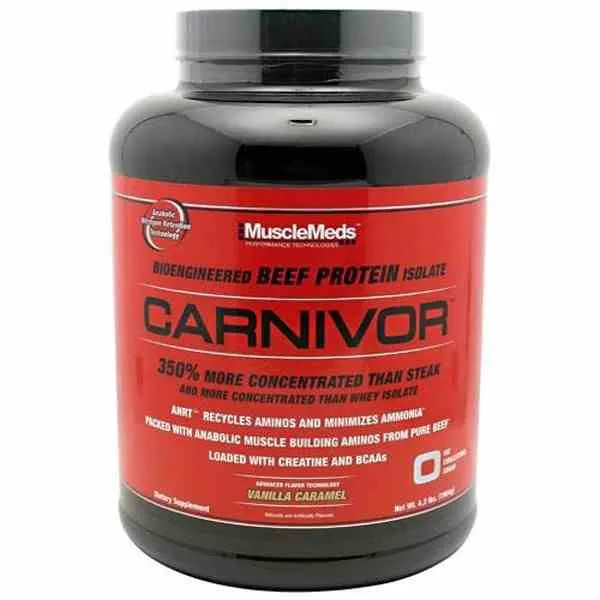 MuscleMeds Carnivor Vanille-Karamell-Geschmack 1915 g